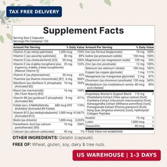 Micro Ingredients Pure Methylated Multivitamin for Women, 240 Capsules | 32-in-1