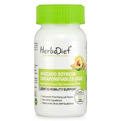 Avocado Soybean Unsaponifiables ASU 35% Phytosterols 300 Capsules Osteaarthritis