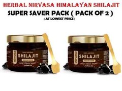 Nirvasa Himalayan Shilajit, Soft Resin Organic Extremely Potent Fulvic Acid 2X