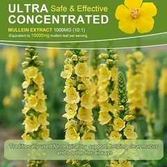 Mullein Drops for Lung-Mullein Leaf Extract Drop For Lung Cleanse Respiratory