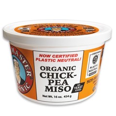 Chickpea Miso Paste – Non-GMO, Kosher & Versatile for All Dishes – 16 oz