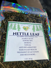 Stinging Nettle Leaf Herb Cut & Sifted Certified Kosher Natural Organic 28.3g