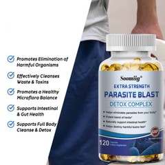 Parasite Blast Detox Complex Capsules – Supports Full Body Cleanse & Detox