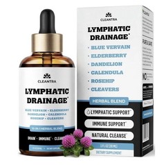 Lymphatic Drainage Drops – Supplement for Lymphatic Support & Detox *no Box