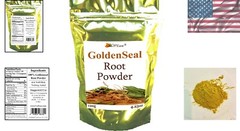100% Pure Goldenseal Root Powder – 4.2 oz / 240 Servings for Natural Wellness