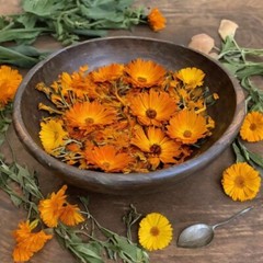 Calendula Extract 2oz Calendula Tincture Infections Skin Cleanses Blood USA