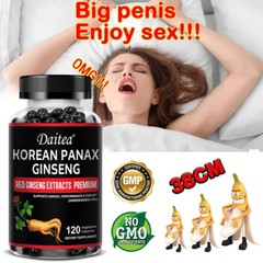 Korean Red Ginseng Root Capsules Improve Endurance And Sexual Performance 30-120