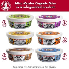Chickpea Miso Paste – Non-GMO, Kosher & Versatile for All Dishes – 16 oz
