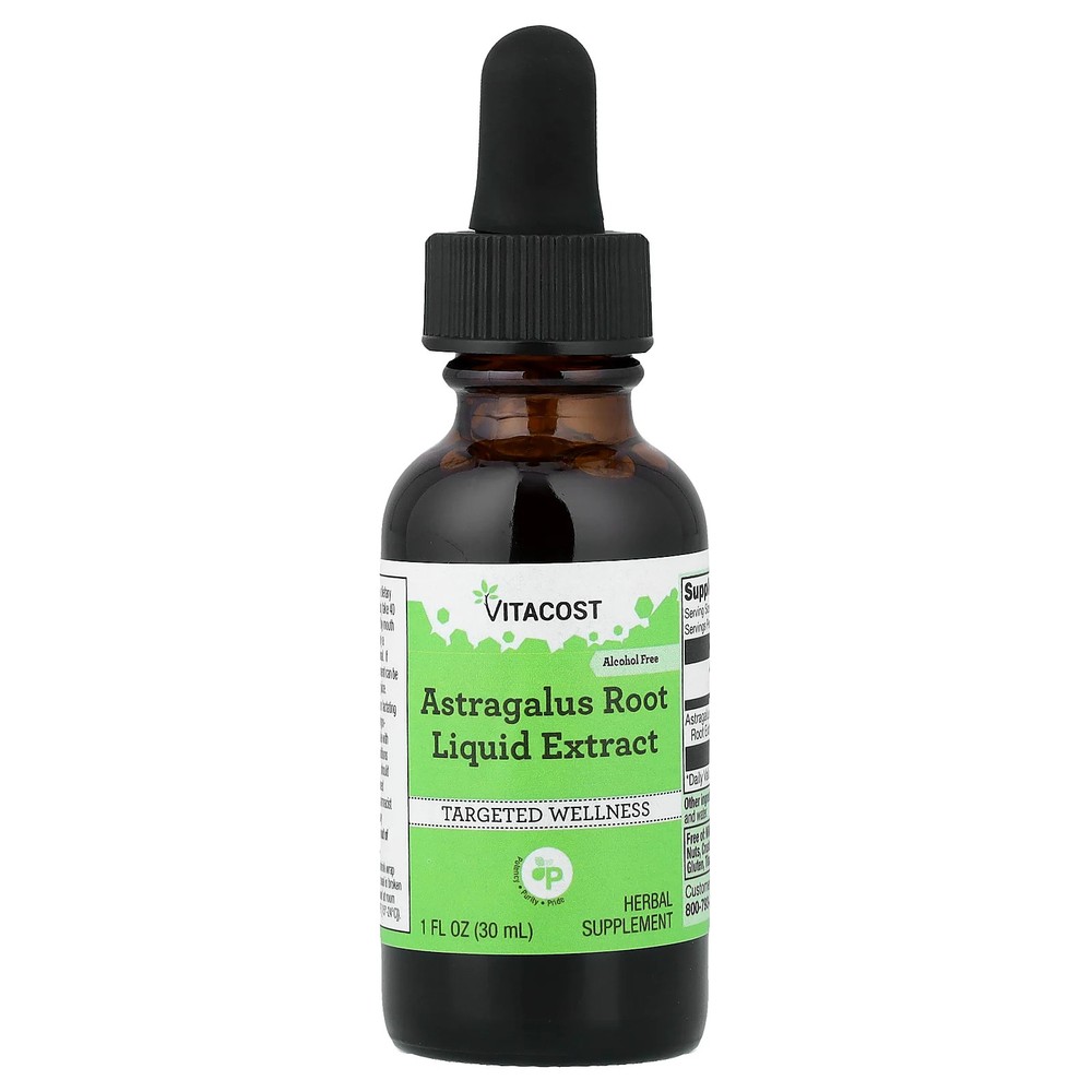 Astragalus Root Liquid Extract, Alcohol Free, 1 fl oz (30 ml)