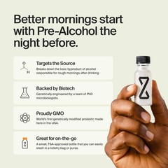 ZBiotics — Feel Better After Drinking, Wake Up 0.5 Fl Oz (Pack of 3)