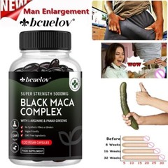 Black Maca Complex Stamina | Libido | Mood | Energy for 30 to 120 Capsules