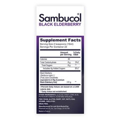 2 – Sambucol Black Elderberry Immunity Antioxidant Syrup 7.8 fl oz 230mL