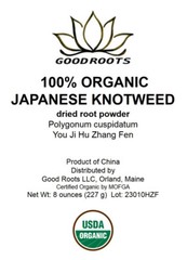Japanese Knotweed Organic Root Powder Hu Zhang Fen Polygonum cuspidatum 8 oz