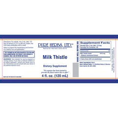 Pure Herbs: Milk Thistle – 4 oz.