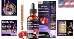 11-in-1 Bacopa Extract – Cognitive & Relaxation Support Drops – 30ml