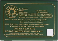 36 Homeopathic Remedy Travel Kit 36 Count (Pack of 1)