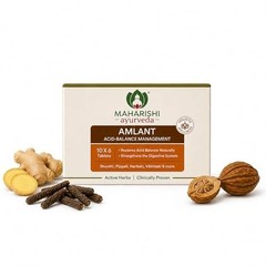 Maharishi Ayurveda Amlant 60 Tablets Pack of 4 | Digestive Support | Exp 02/2029