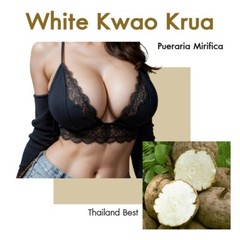 200 Capsules Pueraria Mirifica Extract, White Kwao krua, Breast Enlargement.