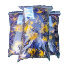 Dried Blue Lotus Flower Nymphaea Caerulea Organic 100% Pure Herbal Tea Ceylon