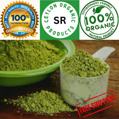 Insulin Plant Leaves Powder Dried Costus Igneus Thebu Organic Natural Herbal Tea