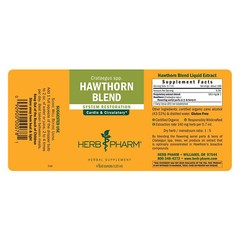 Herb Pharm Hawthorn System Restoration,Cardio & Circulatory,4 Fluid Ounces