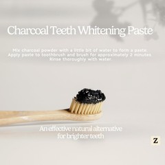 100% Natural Hardwood Activated Charcoal Powder – Whitens Teeth, Rejuvenates Ski