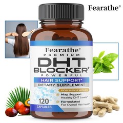 Hair Growth Capsule Saw Palmetto Supplement Hair Vitamins Unisex 120 Pills Vegan