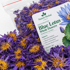 Blue Lotus Dried Flower Nymphaea Caerulea Herbal Tea 100% Natural Botanical Herb