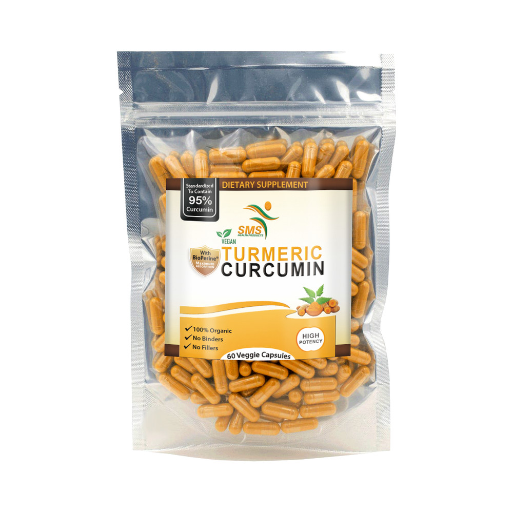 TURMERIC BLACK PEPPER 95% CURCUMIN TUMERIC 10,000mg EXTRACT CAPSULES ANTIOXIDANT