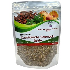 Cuachalalate, Calendula, Marigold Tea, Boldo, Basil,Herbal Mix,, 5.3 oz (150 …