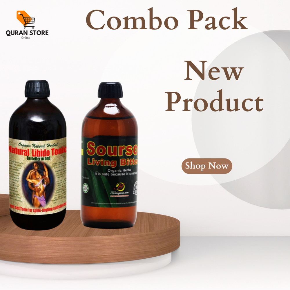 Herboganic Soursop & Libido Tonic Living Bitters-Boost Energy & Immunity-Pack