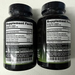 Green Tea Extract by Nutra Harmony 120 Caps X 2! Exp 4/27 Metabolism & Energy