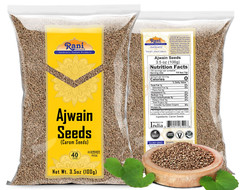 Rani Ajwain Seeds (Carom Bishops Weed) Spice Whole 3.5oz (100g)