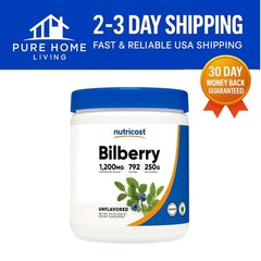250g Potent Bilberry Powder – Supports Eye Health, Gluten Free & Non-GMO