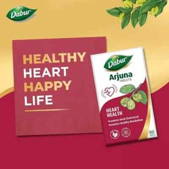 Arjuna Tablets – 60 Tabs | Heart Health & Cholesterol Support | Buy 2 Get 1 Free