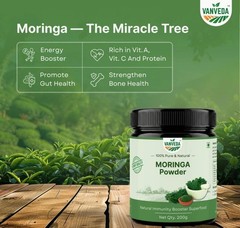 Premium Organic Moringa Leaf Powder – Nature’s Daily Superfood