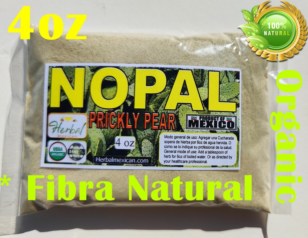 4oz Nopal Cactus en polvo – Prickly pear Cactus powder