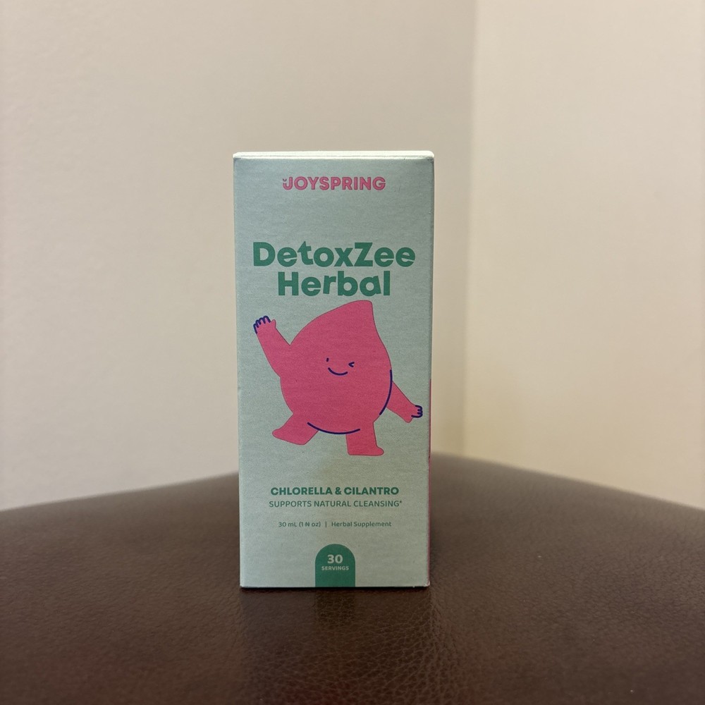 JOYSPRING, DetoxZee Herbal, Chlorella & Cilantro, 30 Servings, EXP 05/2027