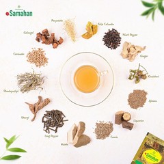 SAMAHAN Ayurvedic Herbal Tea, Ceylon 100% Natural,Immune Booster,Help Cold & Flu