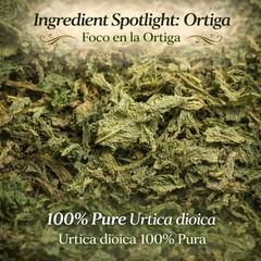 Ortiga hoja seca TE(Stinging Nettle dried Leaf & Root Loose Tea 4oz (113 gr) |