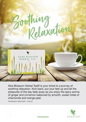 3 Forever Aloe Blossom Herbal Tea (25 bags each) Caffeine Free HALAL/KOSHER