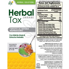 Herbal Solutions Herbal Tox – Complete Respiratory & Immune Aid Honey Propolis