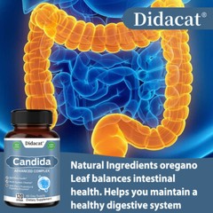 Candida Advanced Complex With Digestive Enzymes – Supports Healthy Gut Flora