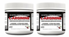 Extra Strength L-Arginine 5000mg | Pre Workout | Cardio Amaze 2 Pk.