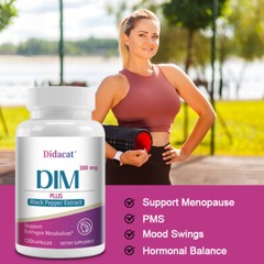 DIM Supplement 300mg – Menopause Health, Estrogen Metabolism & Balance