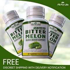 60 X BITTER MELON PILLS SUGAR SUPPORT GLUCOSE LEVELS CAPSULES REDUCE CHOLESTEROL