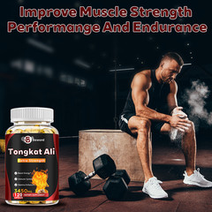 3450mg TongkatAli Extract 200:1 Strong Natural Testosterone Booster 120 Capsules
