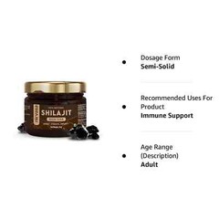 PURE HIMALAYAN SHILAJIT RESIN EXTREMELY POTENT – 20 GM WITH 1 SPOON