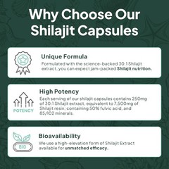Organics Ocean One-Per-Day Shilajit for Men and Women – Natural Shilajit Supp…