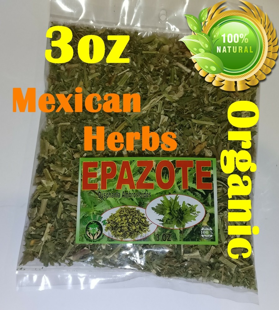 Epazote Organic Mexican Herbs Culinary/Medicina Graded Wormseed Jesuit’s tea 3oz